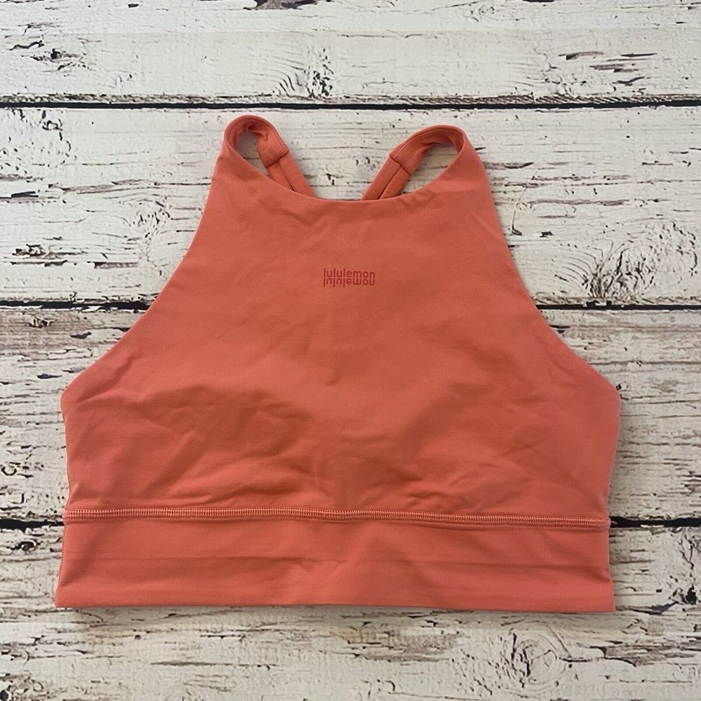 Lululemon Womens Energy Bra Motif Print Size 10 Activewear